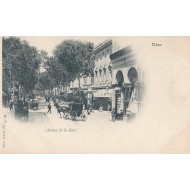 Nice - Avenue de la Gare vers 1900